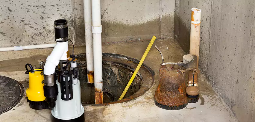 Installing Sump Pump in Finished Basement in Wichita, KS